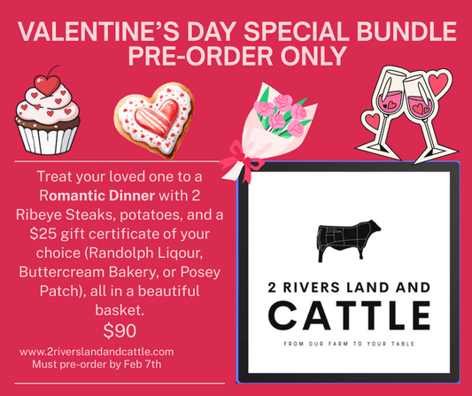 Valentine's Day Special Ribeye Bundle
