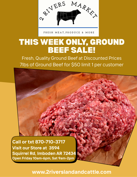 Ground Beef Sale Bundle
